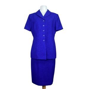 Le Suit Skirt Suit Set‎ 12 Petite